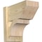Ekena Millwork Westlake Slat Rough Sawn Outlooker, Douglas Fir, 8"W x 14"D x 14"H OUT08X14X14WTL06RDF - alternate 1